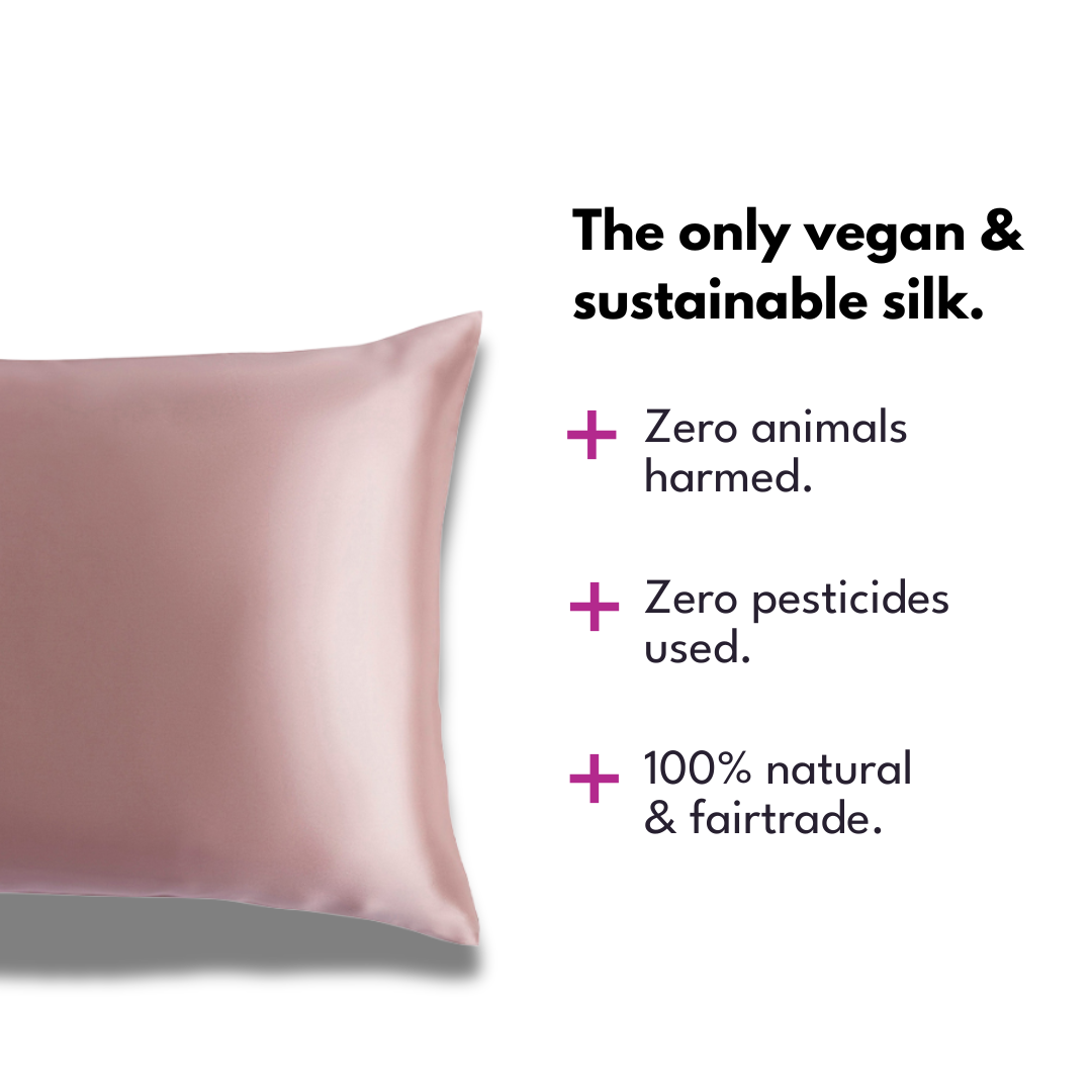 Luna Silk™ Long Lasting Bamboo Silk Pillowcase