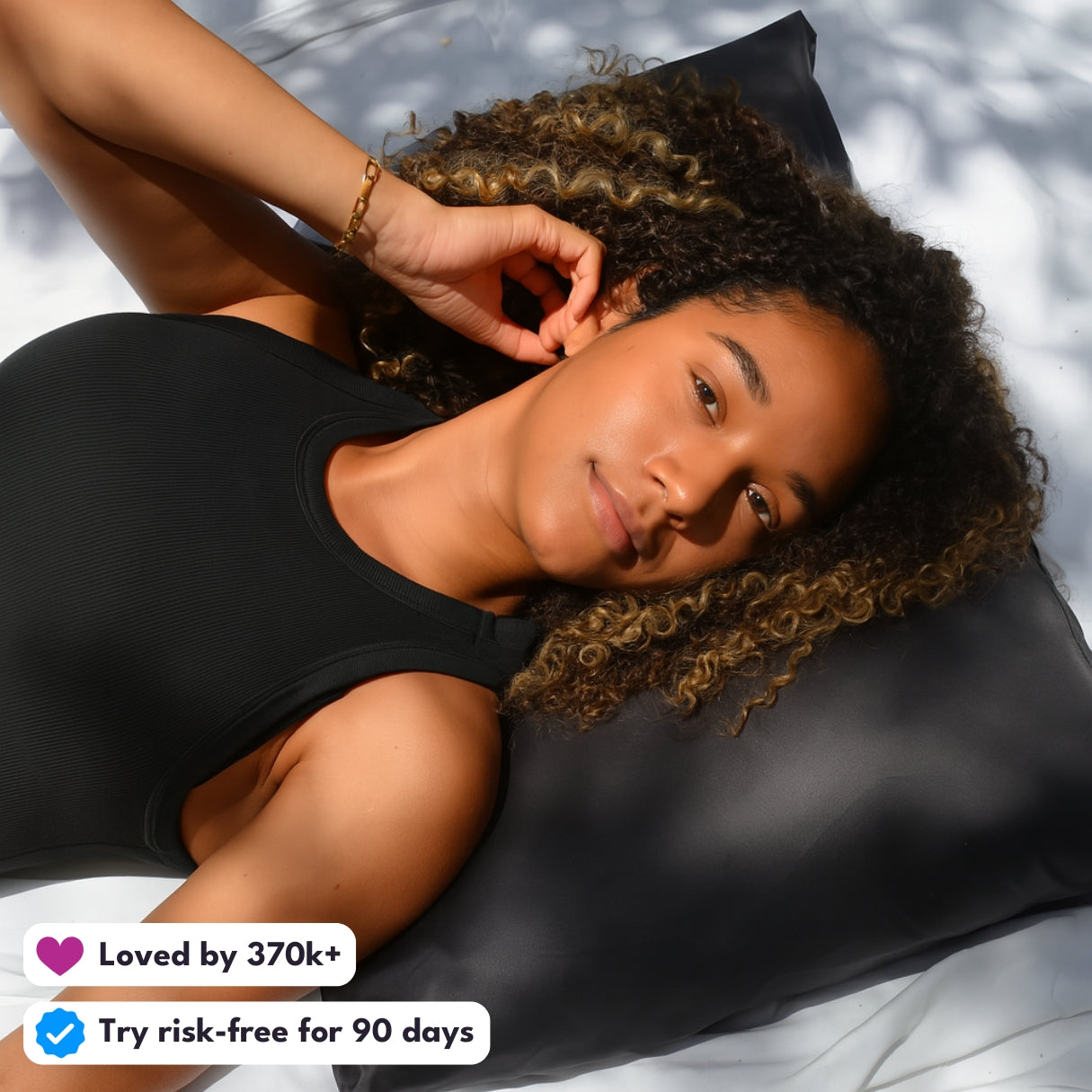 Luna Silk™ Long Lasting Bamboo Silk Pillowcase