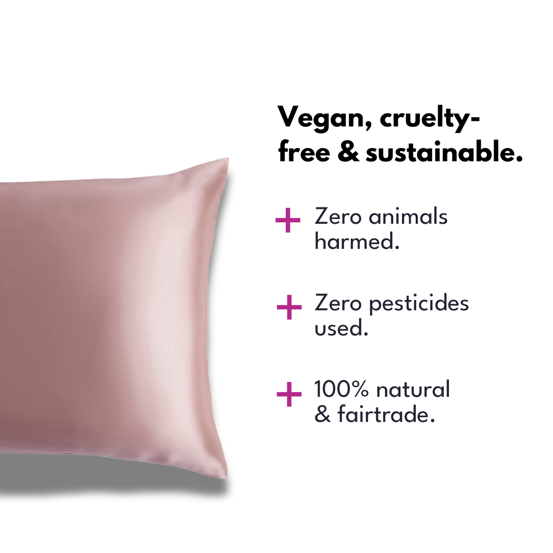 Luna Silk™ Long Lasting Bamboo Silk Pillowcase