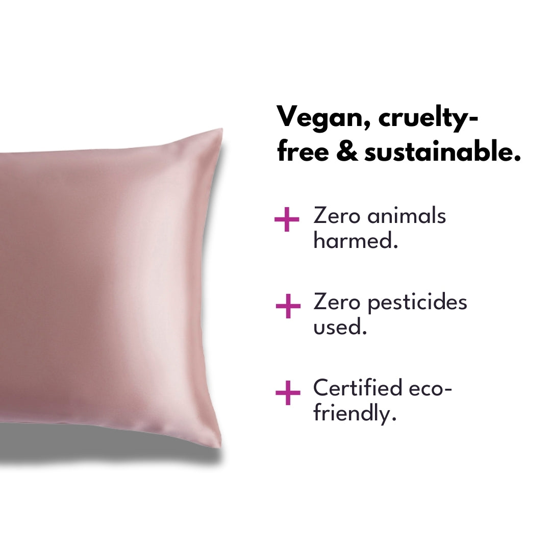 Luna Silk™ Premium Bamboo Silk Pillowcase